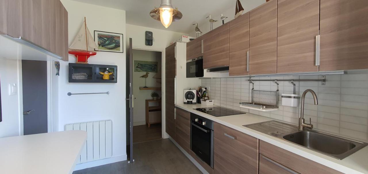 Ker Mamette Bel Appartement En Bord De Mer 퀴베론 외부 사진
