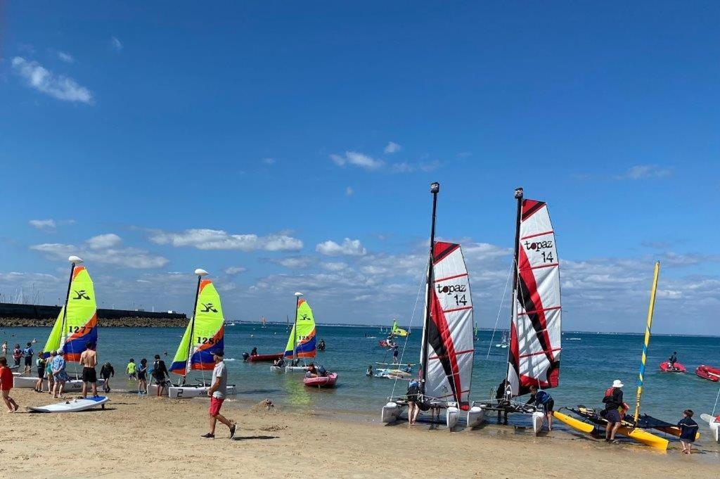 Ker Mamette Bel Appartement En Bord De Mer 퀴베론 외부 사진