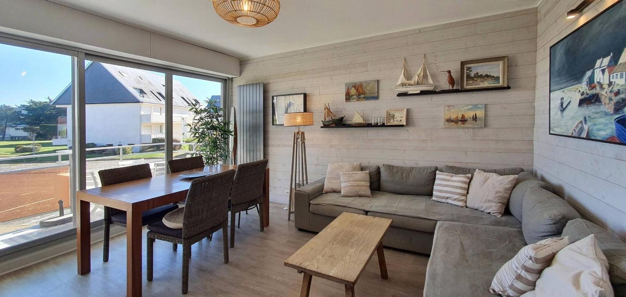 Ker Mamette Bel Appartement En Bord De Mer 퀴베론 외부 사진