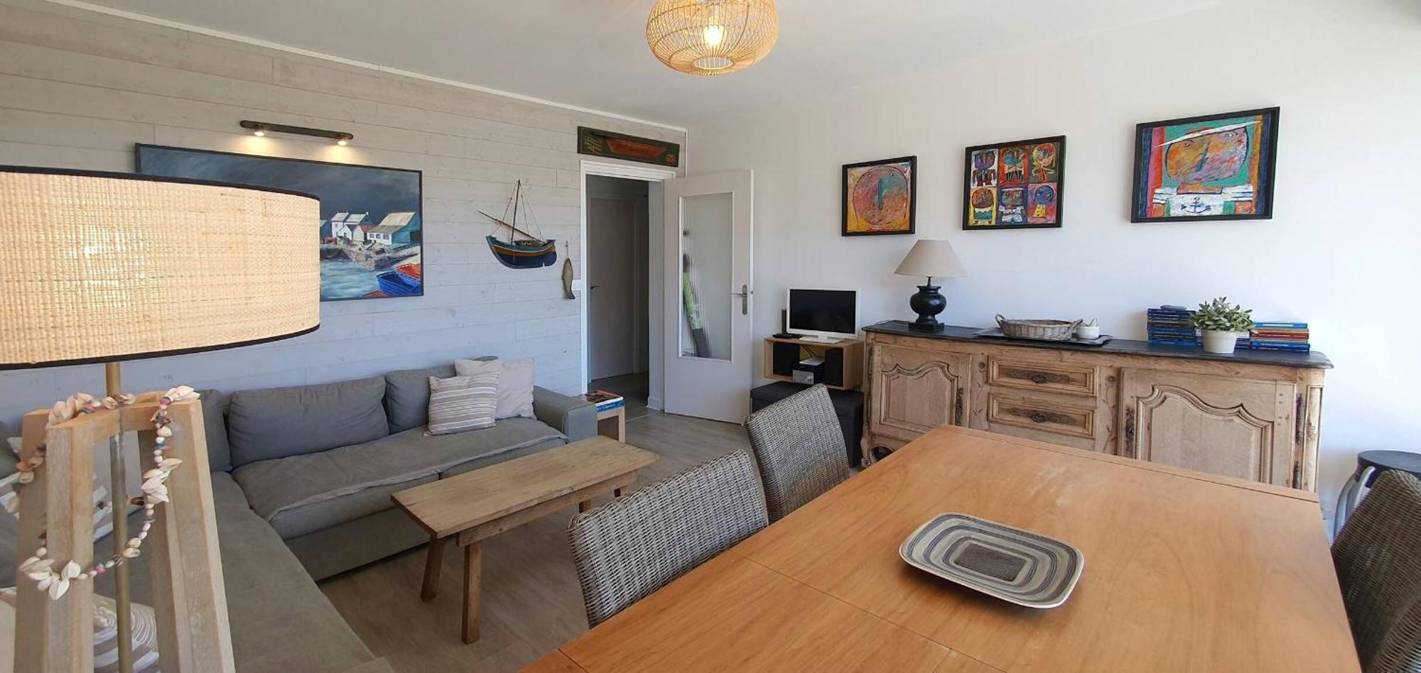 Ker Mamette Bel Appartement En Bord De Mer 퀴베론 외부 사진