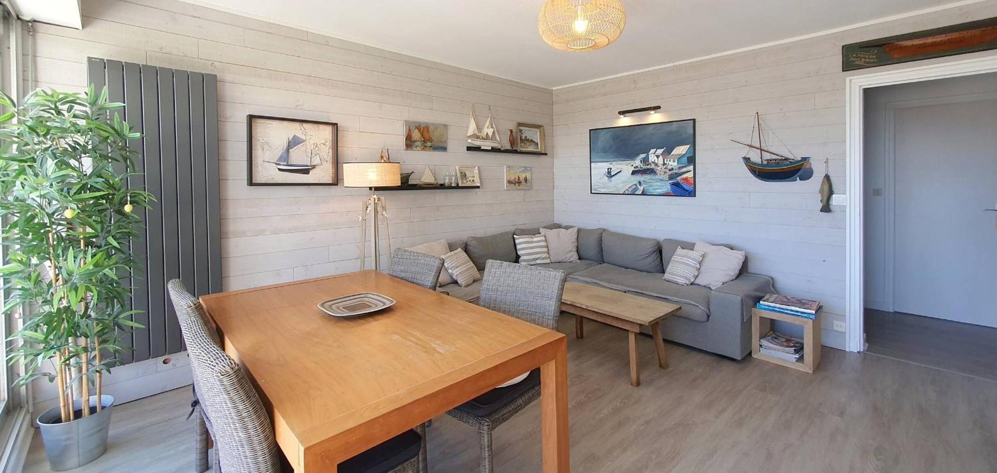 Ker Mamette Bel Appartement En Bord De Mer 퀴베론 외부 사진